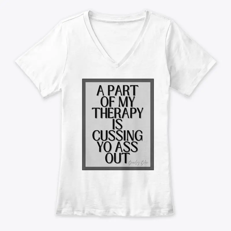 A part of my therapy GRAY Tee